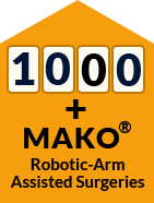 Mako Robotic Arm Assisted Surgeries